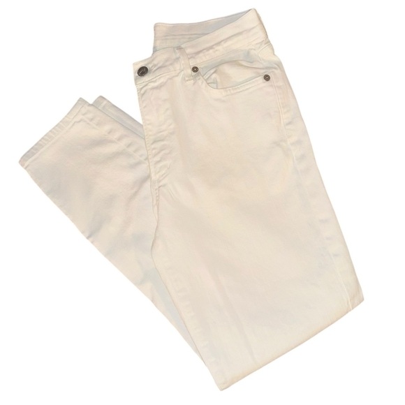 Citizens of Humanity White‎ High Rise Skinny Cropped Jean Sz 30 - Picture 1 of 9